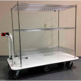Electro Kinetic Technologies Motorized Stock Cart MCS-1772-243615-54 - 1500 Lb. Cap. - 36