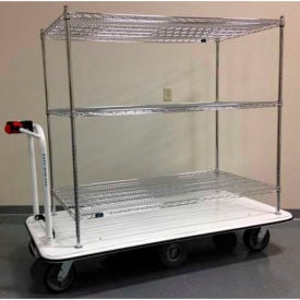 Electro Kinetic Technologies Motorized Stock Cart MCS-1772-306015-60 - 1500 Lb. Cap. - 60