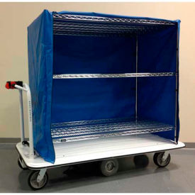 Electro Kinetic Technologies Motorized Linen Cart MCSC-1772-246015-60 - 1500 Lb. Cap. - 60