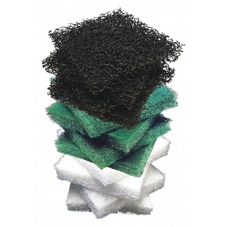 Scrubbing Pad, 3 in L, PK12 MPN:EAG00015