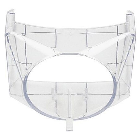 Ice Chute, Clear, Plastic, 4 in H MPN:2180224