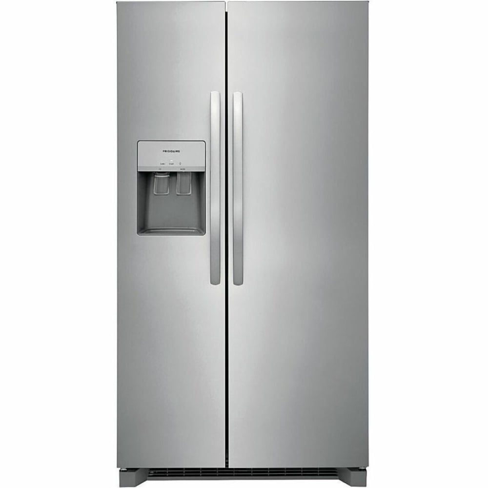 Frigidaire FRSS2623AS Refrigerator/Freezer - 25.60 ft³ - No-frost - Side by Side - 16.60 ft³ Net Refrigerator Capacity - FRSS2623AS MPN:FRSS2623AS