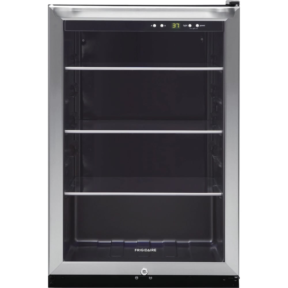 Frigidaire 4.6 Cu. Ft. Freestanding Beverage Center Refrigerator, Silver MPN:FRYB4623AS