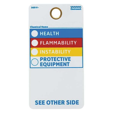 HMIG Label Multicolor, 5-3/4 x 3