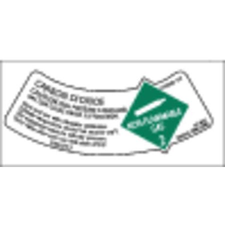 Gas Cylinder Shoulder Label, PK10 MPN:Y619133