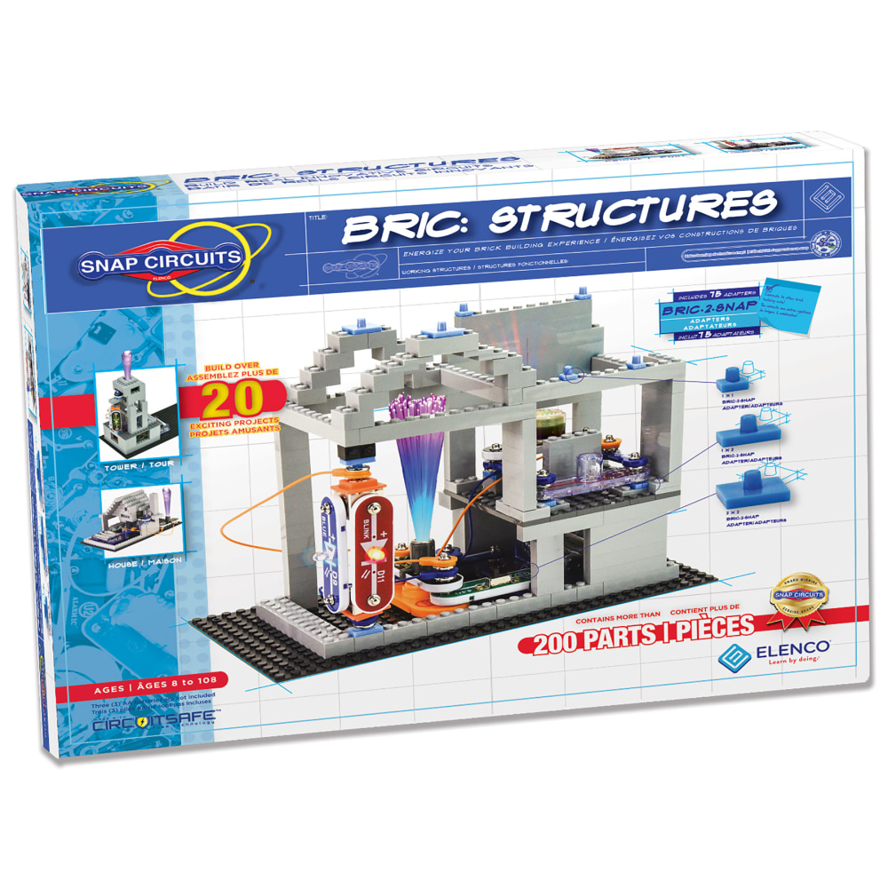 Elenco Snap Circuits Bric, Structures MPN:EE-SCBRIC1