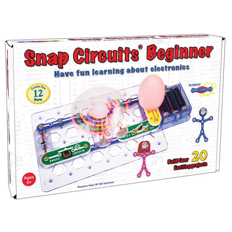 Elenco Electronics Snap Circuits Beginner Set, Multicolor MPN:EE-SCB20