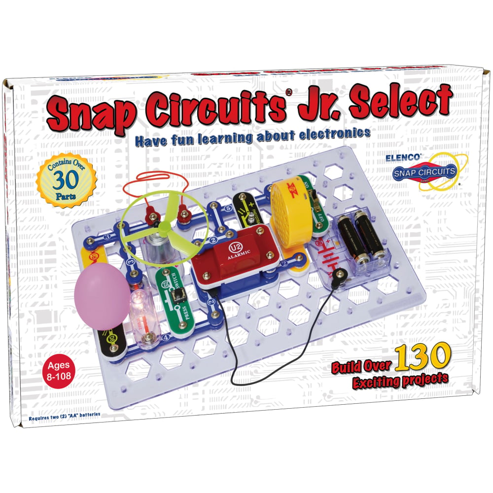 Elenco Electronics Snap Circuits Jr. Select, Multicolor, Grade 2 To 12 MPN:EE-SC130