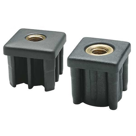 Tube End Leveling Mount, Square, M14 MPN:NDX.Q-30X2, 0-M14