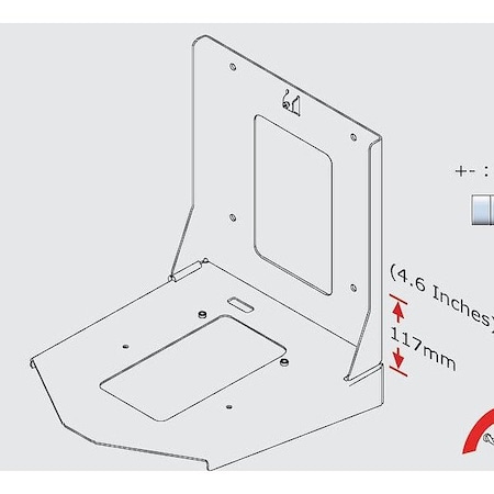 Wall mounting kit MPN:LA771