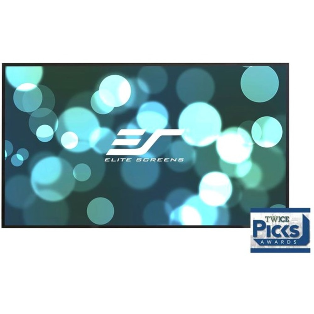 Elite Screens Aeon - 120-inch 16:9, 4K Home Theater Fixed Frame EDGE FREE Borderless Projection Projector Screen, AR120WH2 MPN:AR120WH2