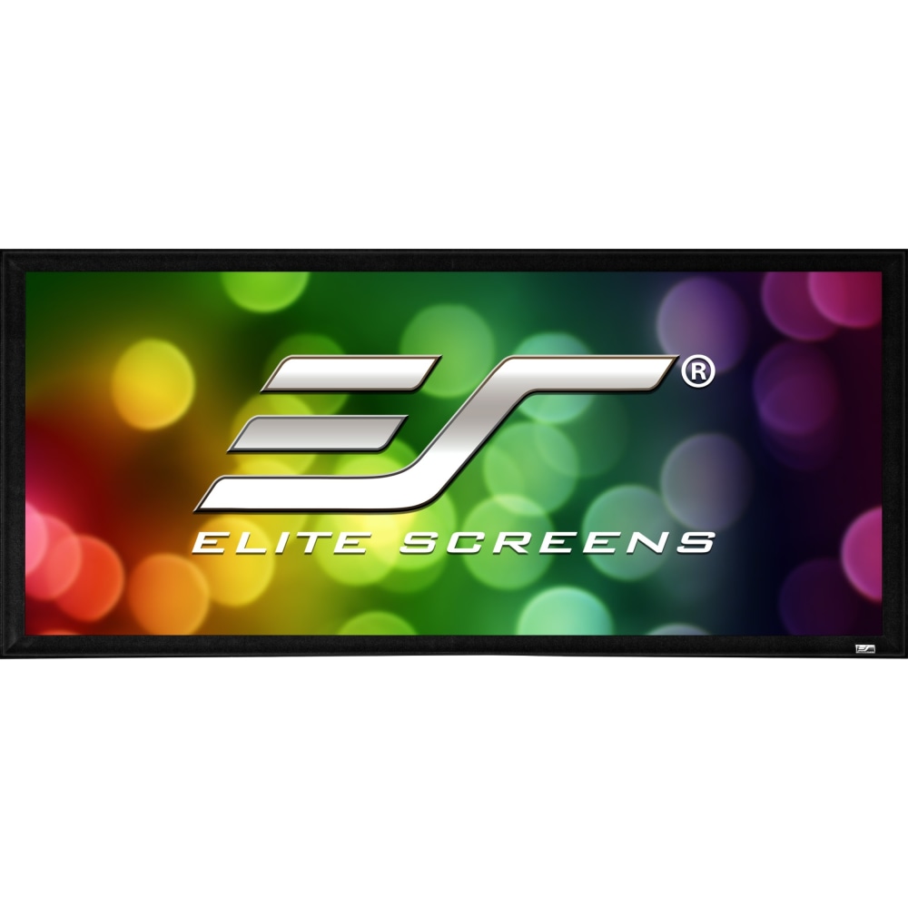 Elite Screens SableFrame 2 Series - Projection screen - wall mountable - 100in (100 in) - 16:9 - CineWhite - black MPN:ER100WH2