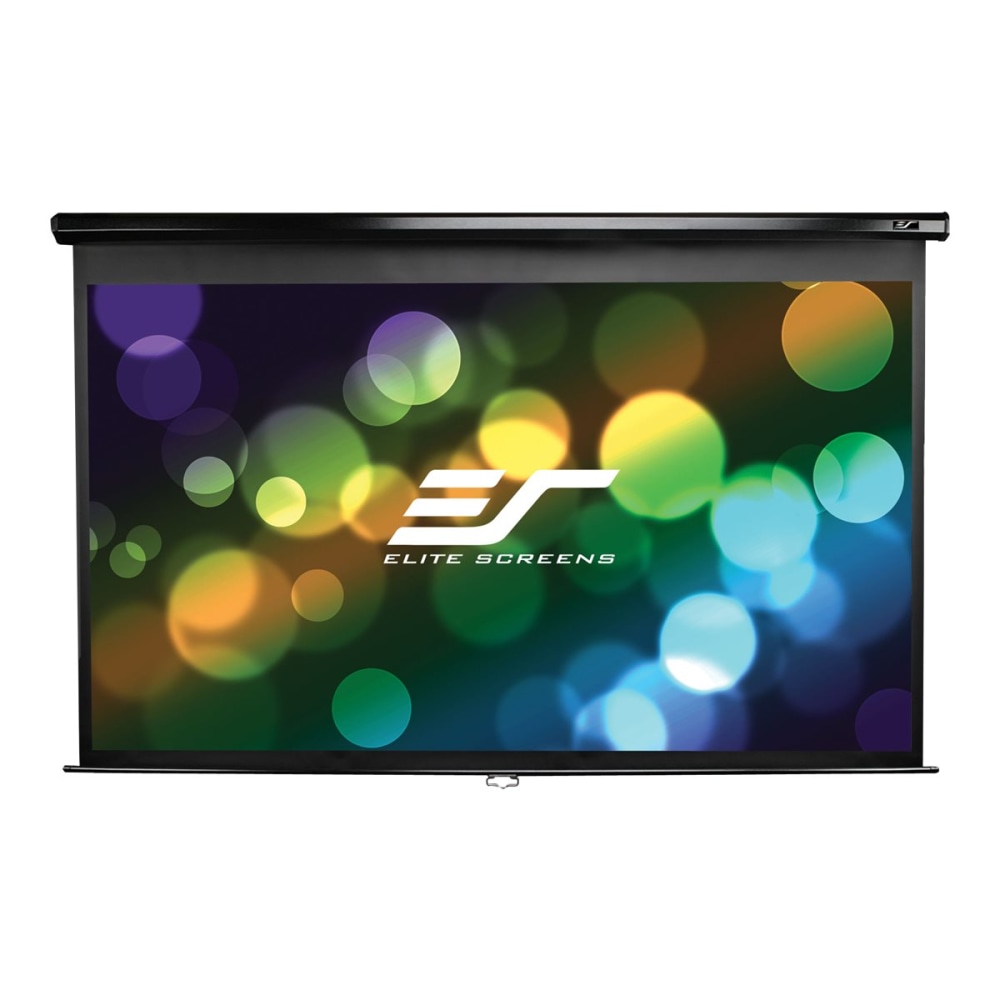Elite Screens Manual Series M92UWH - Projection screen - 92in (92.1 in) - 16:9 - Matte White MPN:M92UWH