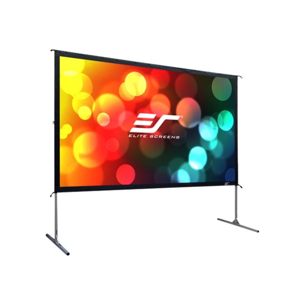 Elite Screens Yard Master 2 Series OMS120H2 - Projection screen with legs - 120in (120.1 in) - 16:9 - CineWhite - silver MPN:OMS120H2