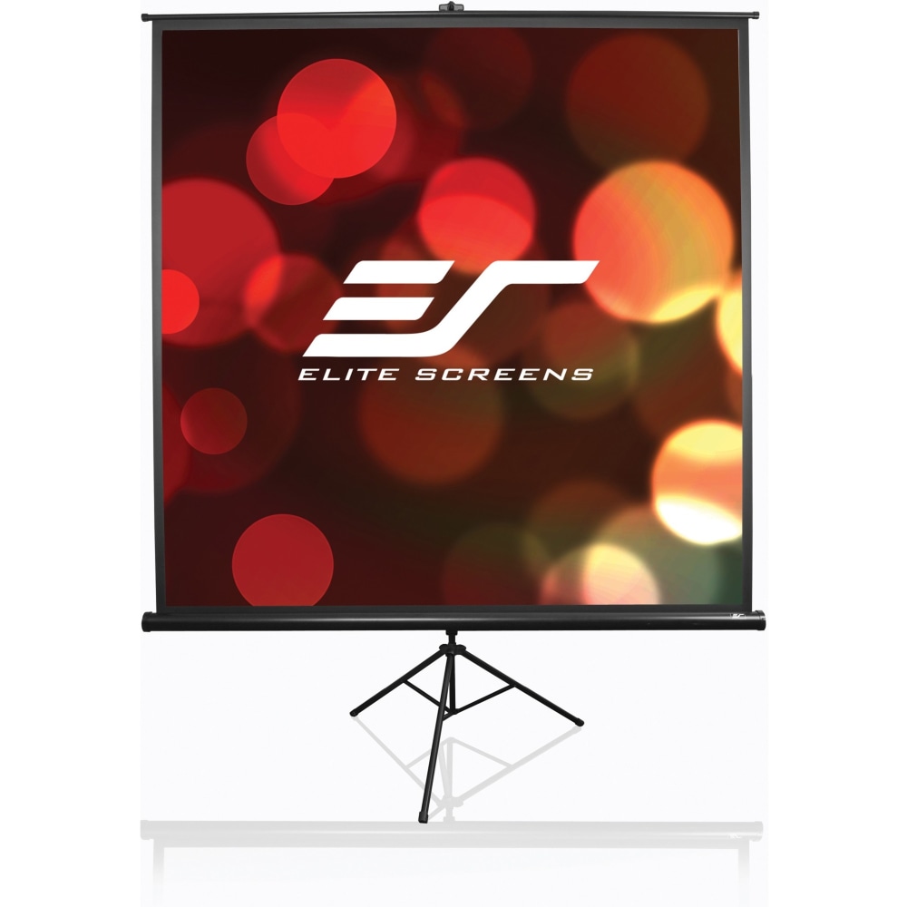 Elite Screens Tripod Series - 100-INCH 4:3, Portable Pull Up Home Movie/ Theater/ Office Projector Screen, 8K / ULTRA HD, 2-YEAR WARRANTY, T100UWV1 MPN:T100UWV1