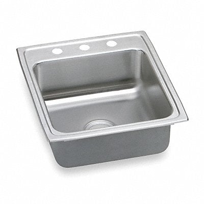 Elkay Single Sink Square 16inx16inx10in MPN:DLR2022103