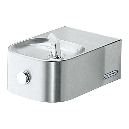 On-Wall Single Drinking Fountain, 1 Level, 18 3/4 in D, 6 1/2 in H, 12 1/8 in W MPN:EDFP214C