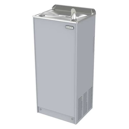 Floor Mount/Freestanding Drinking Fountain, 1 Level, 14 1/2 in D, 41 1/2 in H, 18 in W MPN:EFA8L1Z