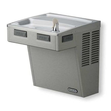 On-Wall Single Drinking Fountain, 1 Level, 18 5/8 in D, 20 5/8 in H, 18 1/16 in W MPN:EMABF8L