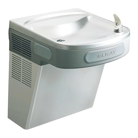 On-Wall Single Drinking Fountain, 1 Level, 19 in D, 19 13/16 in H, 18 3/8 in W MPN:EZS8S
