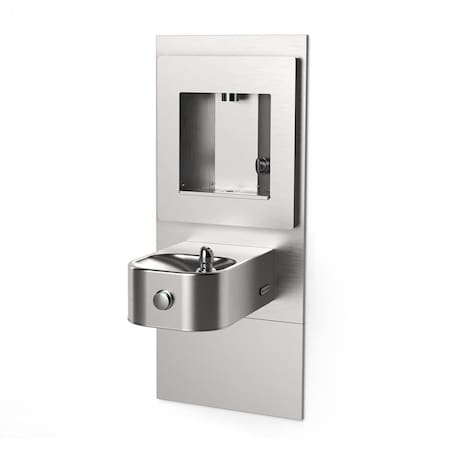 ezH2O Vandal Resistant Bottle Fill Station w/ Integrl Soft Sides Fountain Filtered Non-Ref Stainless MPN:LZLMSN-EDFPVM214DK