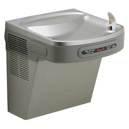 On-Wall Single Drinking Fountain, 1 Level, 19 in D, 19 13/16 in H, 18 3/8 in W MPN:LZO8L