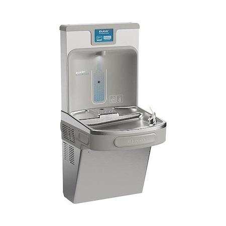 Enhanced Bottle Filler and Single ADA Cooler Refrigerated Stainless PFOA/PFOS, Lead Drop Down Wrapper MPN:LZS8WSSP-PF