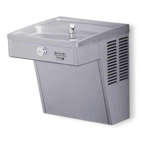 On-Wall Single Drinking Fountain, 1 Level, 18 1/16 in D, 20 5/8 in H, 18 1/16 in W MPN:VRCGRN8