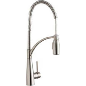 Elkay LKAV4061LS Avado Semi-Professional Kitchen Faucet Lustrous Steel Single Lever Handle LKAV4061LS
