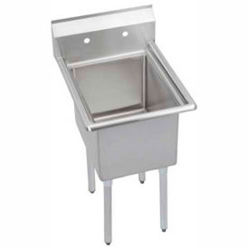 Elkay® 1C18X18-0X NSF Sink 1-Compartment w/18L x 18W Bowl 12 Deep 1C18X18-0X