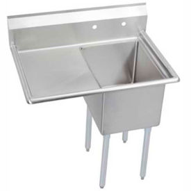 Elkay® E1C16X20-L-18X NSF Sink 1-Compartment 16L x 20W Bowl 12 Deep 18 Left Drainboard E1C16X20-L-18X