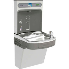Elkay EZS8WSVRSK EZH2O Water Bottle Refilling Station W/Single ADA EZ Cooler Refrig VR Bubbler SS EZS8WSVRSK
