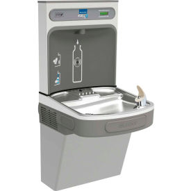 Elkay EZSDWSLK ezH2O Bottle Filling Station Non-Refrigerated Non-Filtered Light Gray EZSDWSLK