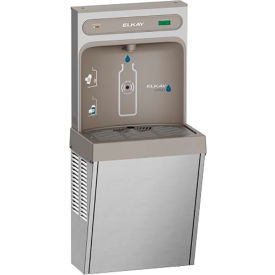 Elkay LZ8WSSSMC ezH2O Surface Mount Bottle Filling Station Refrigerated Filtered Stainless Steel LZ8WSSSMC