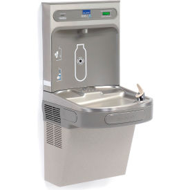 Elkay LZS8WSLK ezH2O Bottle Filling Station Refrigerated Filtered Light Gray LZS8WSLK