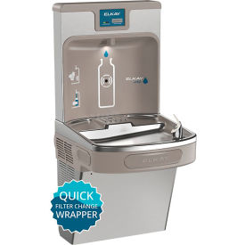 Elkay LZS8WSSP ezH2O Enhanced Bottle Filling Station Refrig. Filtered Stainless w/51600C LZS8WSSP