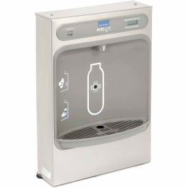 Elkay LZWSSM ezH2O Surface Mount Bottle Filling Station Non-Refrigerated Filtered Stainless Steel LZWSSM