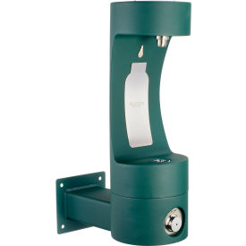 Elkay LK4405BF Outdoor Wall-Mount Bottle Filling Station Evergreen LK4405BFEVG