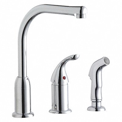 Single Lever Kitchen Faucet Side Spray MPN:LK3001CR