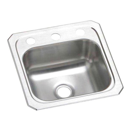 Sink, Drop-In Mount, 2 Hole, Brushed Satin MPN:BCR152