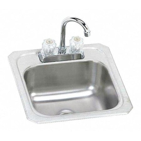 Bar Sink 12 in x 10 in, 1, 2, Drop-In, 20 ga. 304 Stainless Steel MPN:BCRA150C