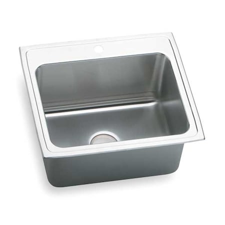 Drop-In Sink, Drop-In Mount, 3 Hole, 21