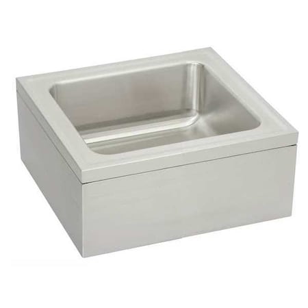 Utility Sink Kit 20 1/16 in x 17 15/16 in, 1, 0, Floor Mount, 16 ga. 304 Stainless Steel MPN:EFS2523C
