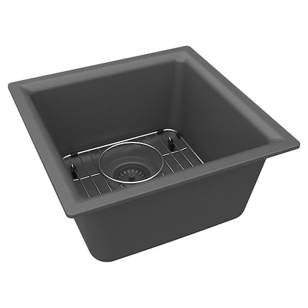 Sink, 15 3/4 in W x 15 3/4 in L x 7 3/4 in H MPN:ELG1616GT0C