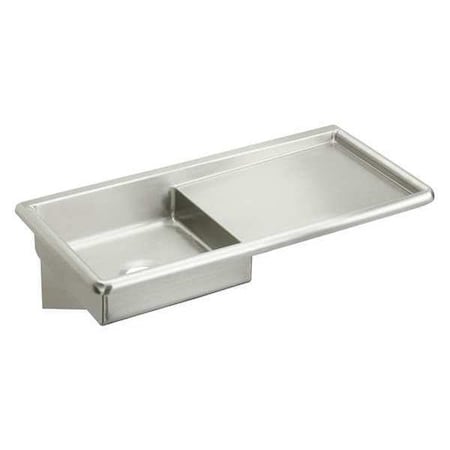 Utility Sink 17 in x 17 in, 1, 0, Wall, Stainless Steel MPN:ESS4220R