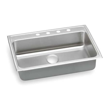 Drop-In Sink, Drop-In Mount, 4 Hole, 28