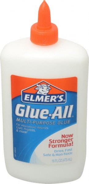 All Purpose Glue: 16 oz Bottle, White MPN:E1321
