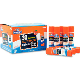 Elmer's® Washable School Glue Sticks 30/Box E556