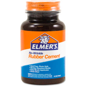 Elmer's® Rubber Cement Repositionable 4 oz E904