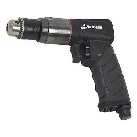 Air Drill, Reversible, Industrial, 3/8 In., 6.1CFM MPN:EATDR03S1P